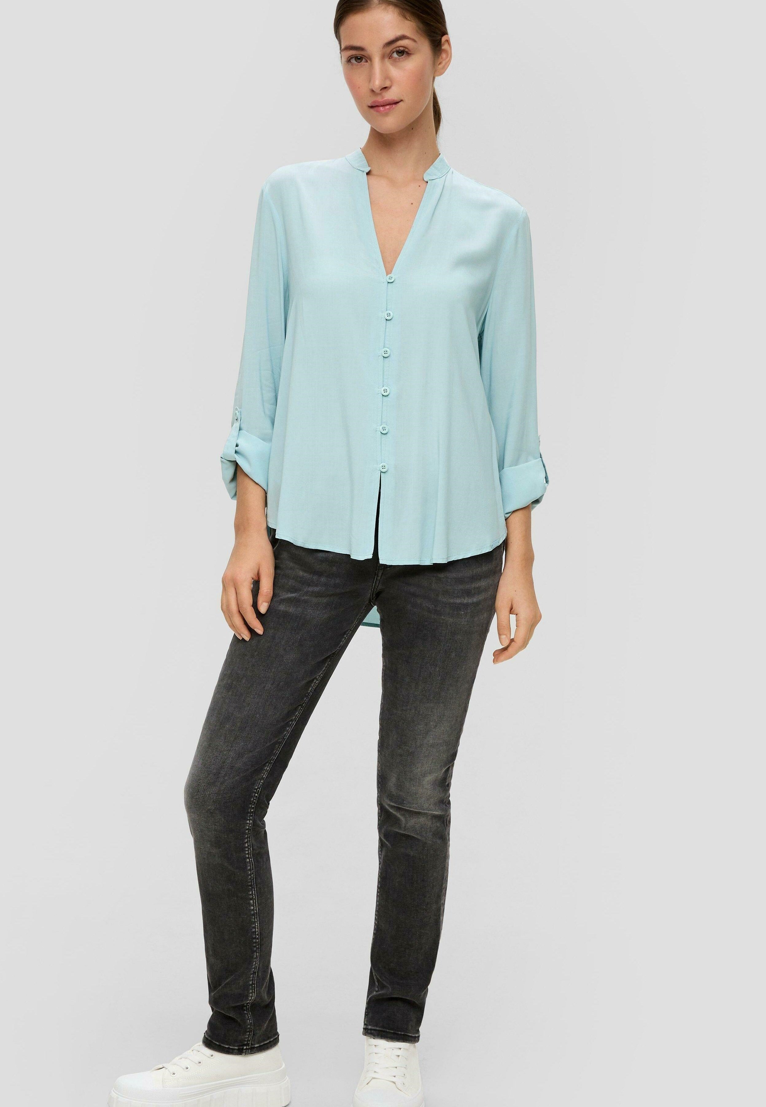 Hemdbluse türkis Clearance